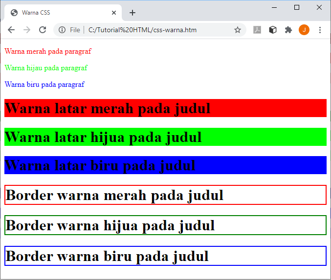 css-warna