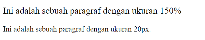 html-style-ukuran-font