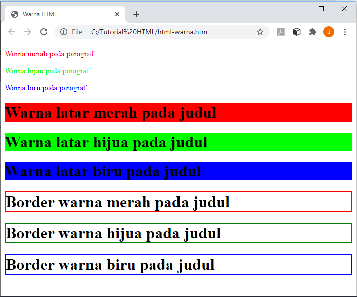 html-warna